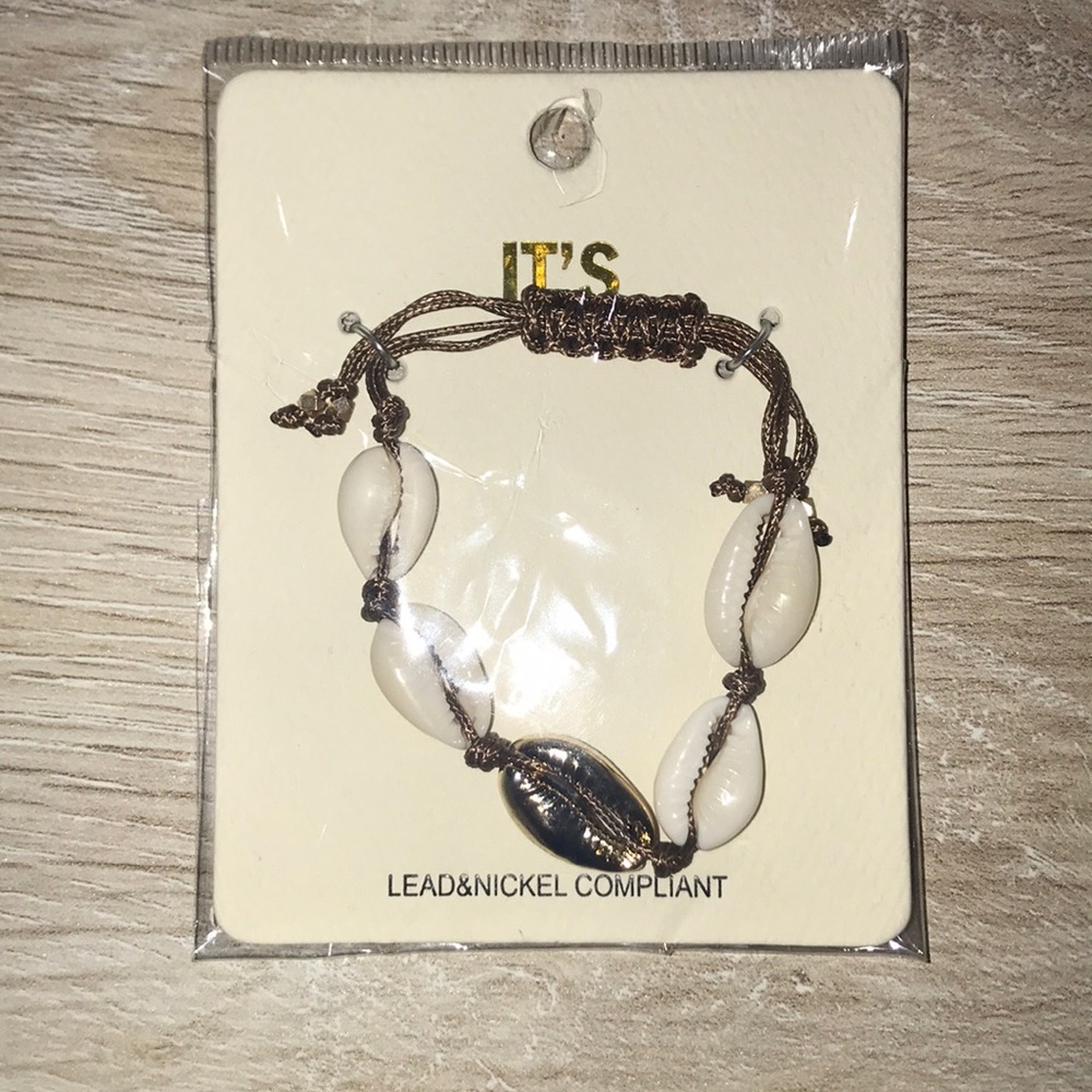 Cowrie Shell Gold Plated Bracelets
